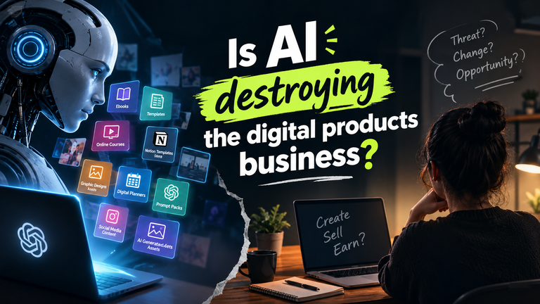 Is AI Destroying the Digital Products Business? Here’s What’s Really Happening